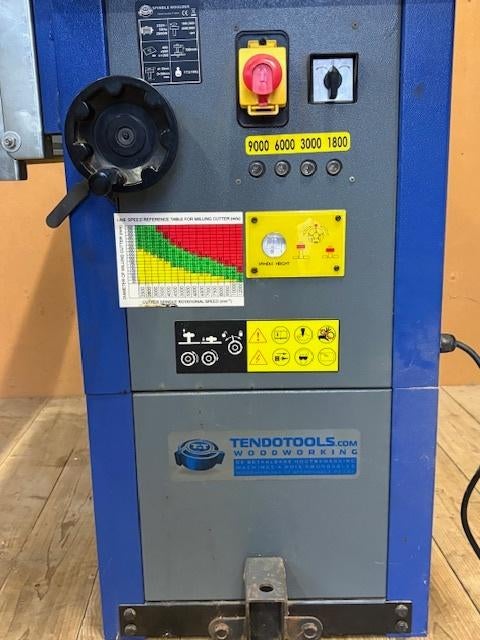 Tendotools Freesmachine TT100/4 incl wagen, frees ea, Enlèvement, Comme neuf, Électrique, Routeur