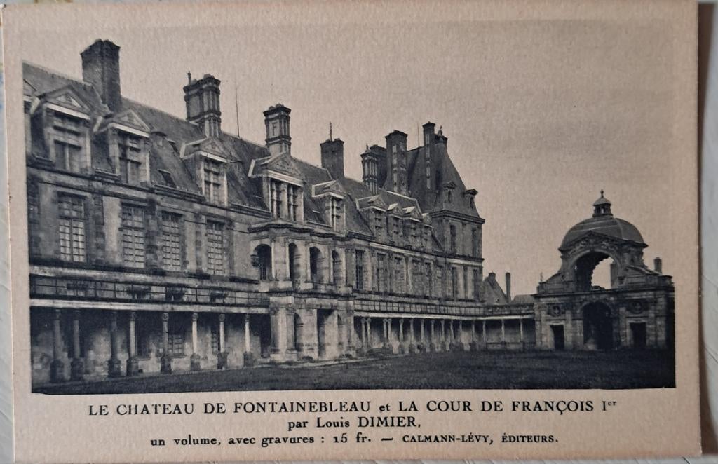 Carte postale le château de Fontainebleau, Enlèvement ou Envoi