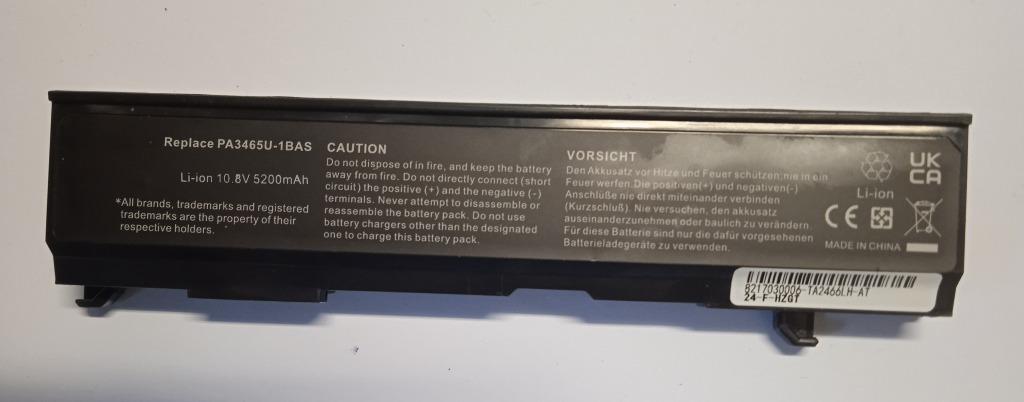 Batterie pour Toshiba Satellite A100 A105 A110 A135 M70 PA34, Enlèvement ou Envoi, Neuf, Générique