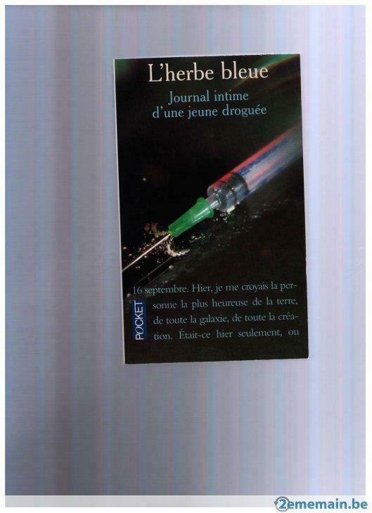 L'herbe bleue; journal intime d'une jeune droguée - Pocket, Enlèvement ou Envoi, Neuf, Anonyme, Autre