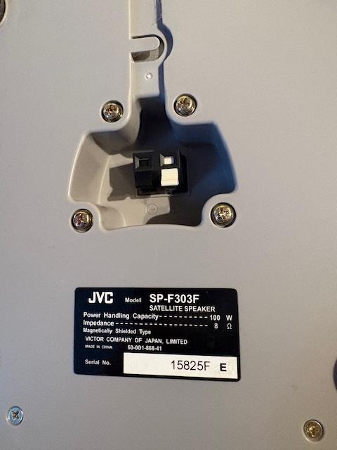 JVC VLOERLUIDSPEKERS, TV, Hi-fi & Vidéo, Enlèvement, Utilisé, 60 à 120 watts, JVC