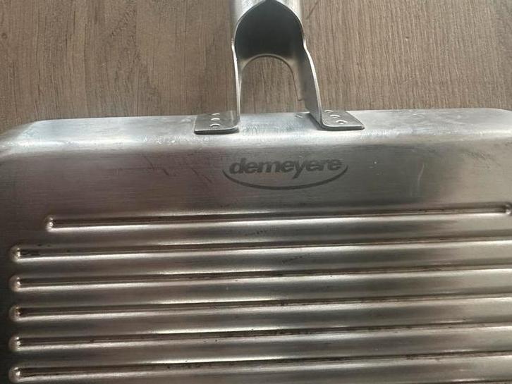 Poêle à griller Demeyere, Maison & Meubles, Enlèvement ou Envoi, Comme neuf