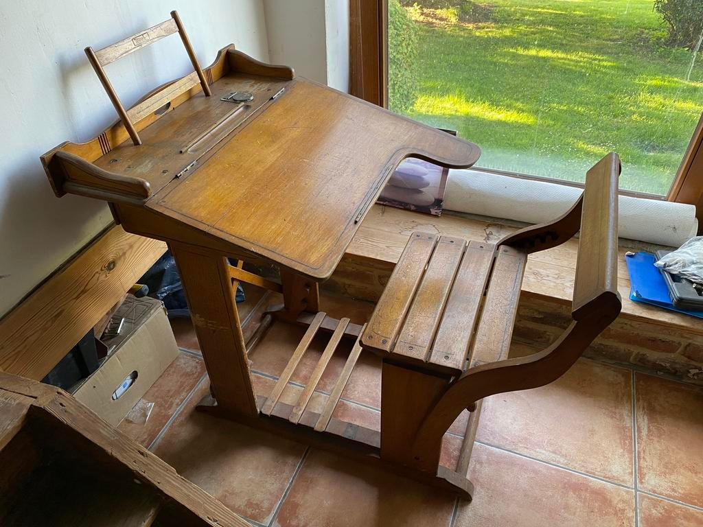 Banc d’ecolier "torck", Ophalen