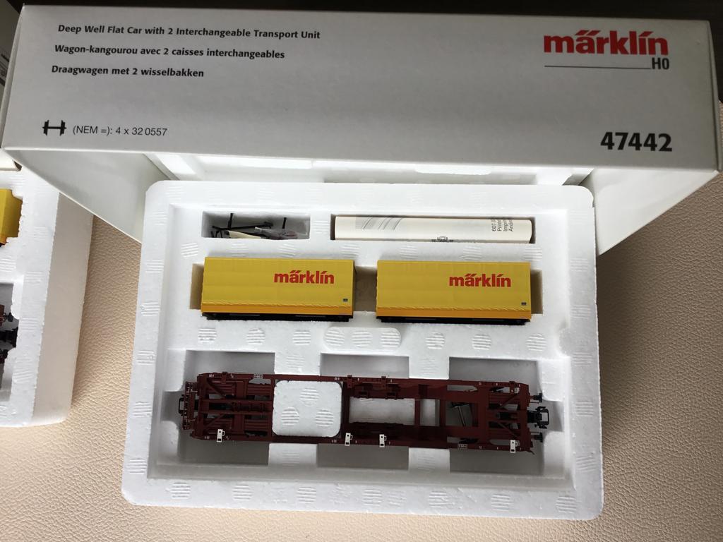 Marklin 47442, Enlèvement ou Envoi, Courant alternatif, Comme neuf, Set de Trains