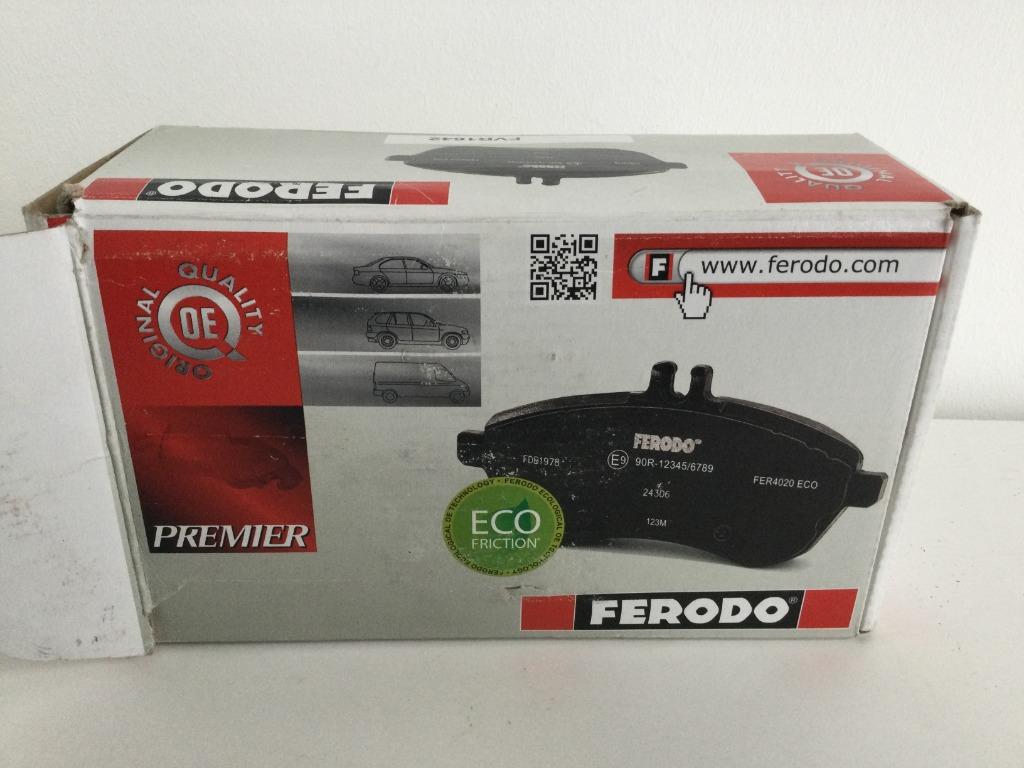 Plaquettes de frein Ferodo FVR 1642, Enlèvement, Volkswagen