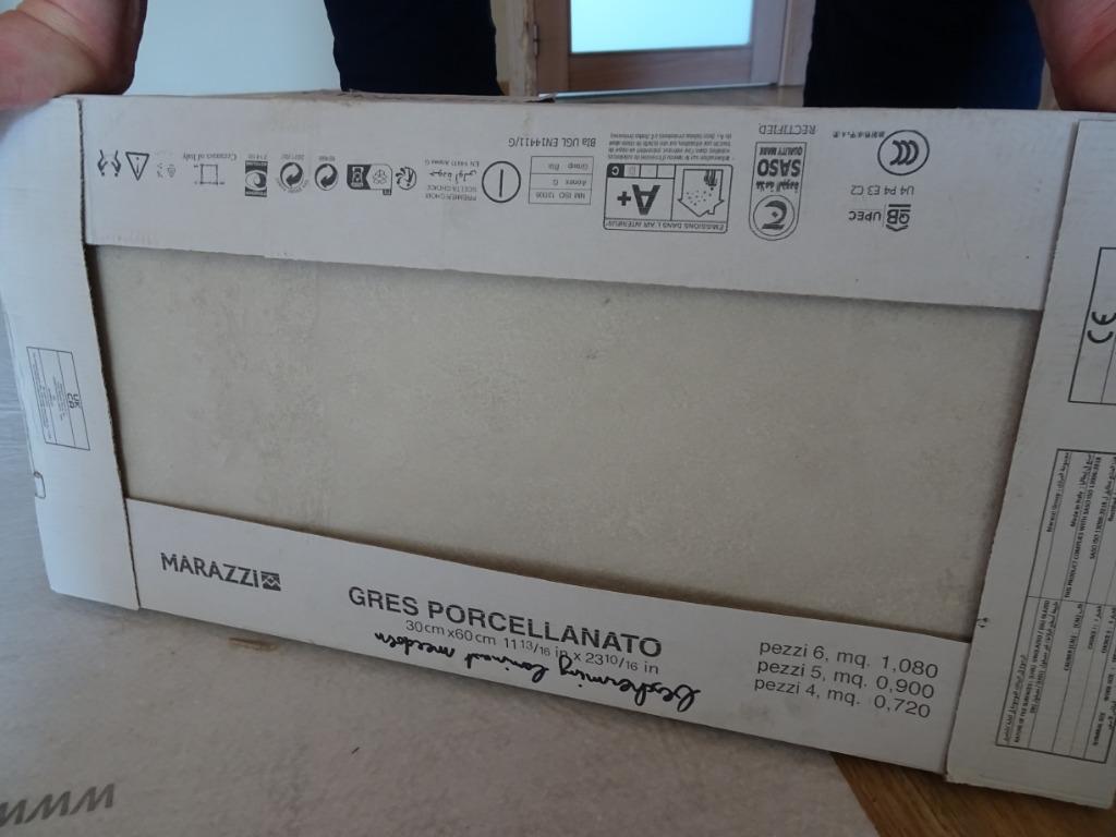 Wandtegels Kermische  Ardesia Bianco 60 x 30 x 1 cm (7 st), Doe-het-zelf en Bouw, Ophalen, 40 tot 60 cm, Nieuw, Minder dan 5 m²