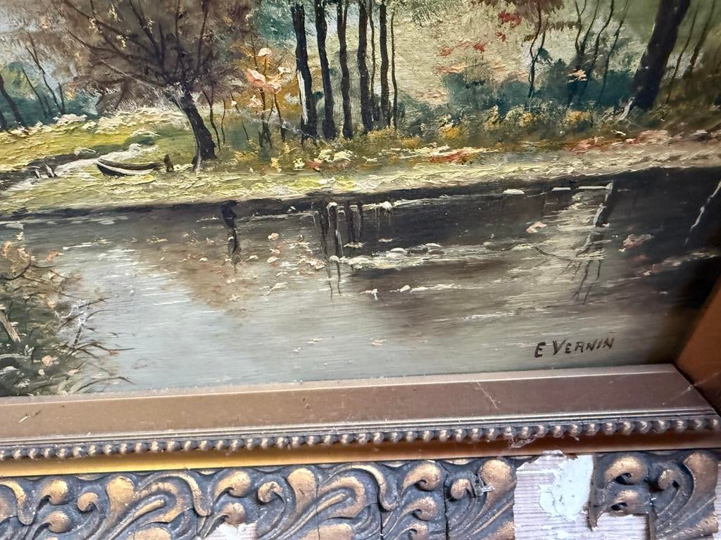 Schilderij Vernin, Ophalen of Verzenden