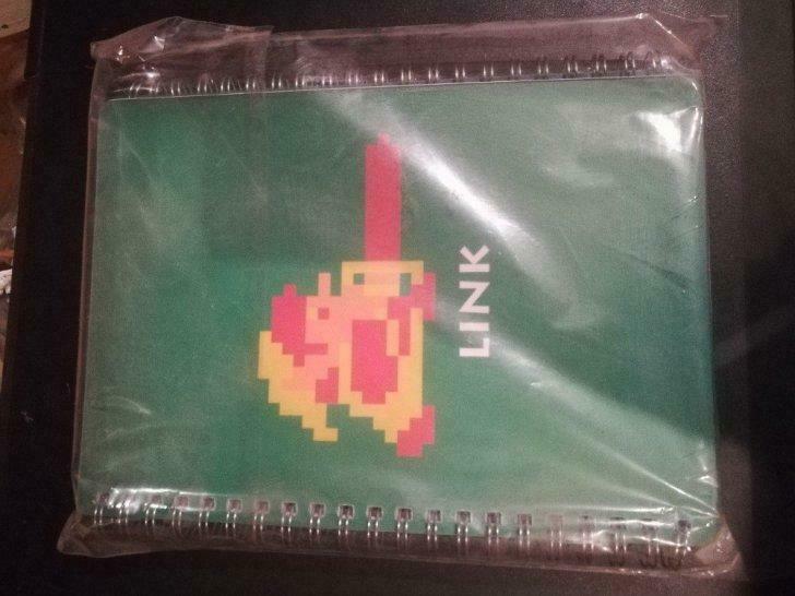 Cahiers Nintendo Club ( Mario + Link ), Neuf
