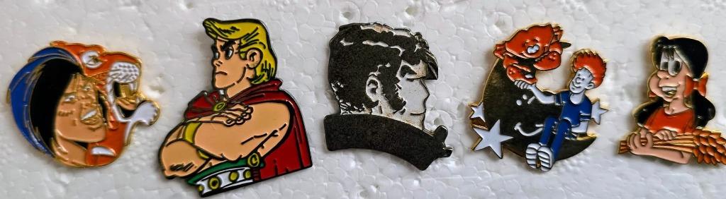 5 PINS BEDE, Collections, Envoi