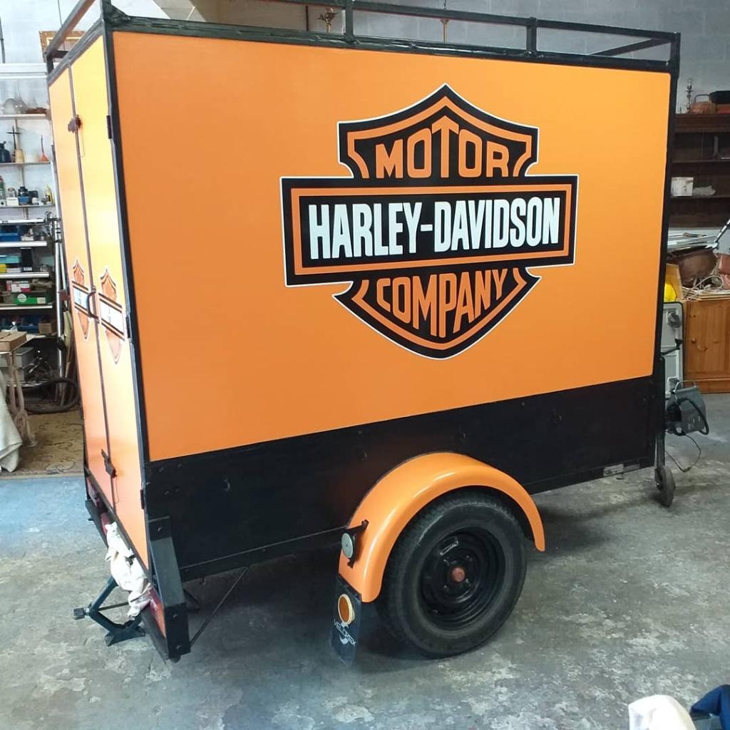 Remorque "Harley Davidson, Motos, Pièces | Harley-Davidson, Utilisé, Enlèvement