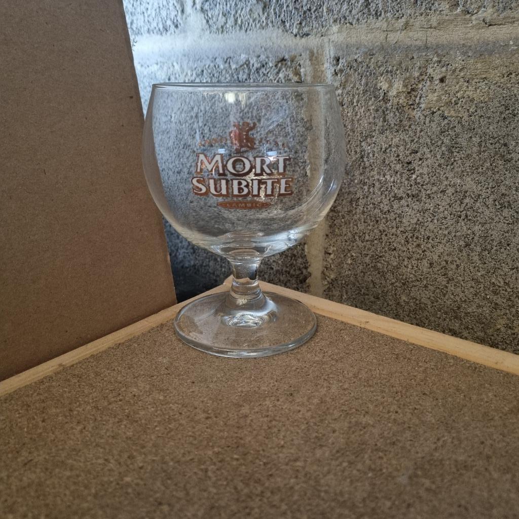 Verre Mort Subite (modèle 5), Collections, Enlèvement ou Envoi, Utilisé, Verre ou Verres, Autres marques