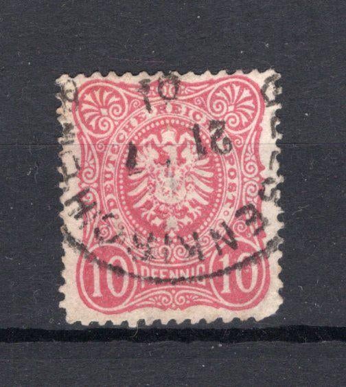DEUTSCHES REICH Yt. 38 gestempeld, Ophalen of Verzenden, BRD, Gestempeld