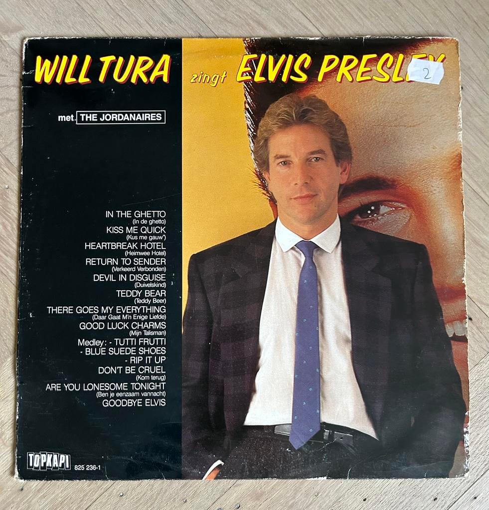 Will Tura zingt Elvis Presley Lp, Cd's en Dvd's, Vinyl | Nederlandstalig, Ophalen, Gebruikt