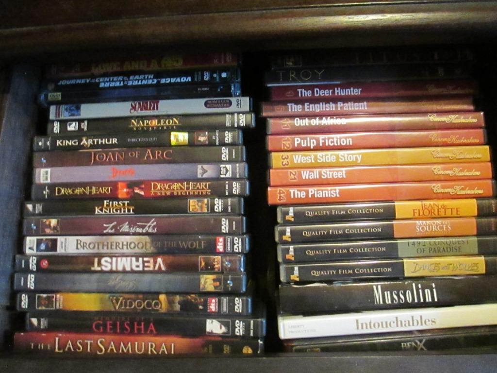 DVD lot een 260-tal  A-films - zo goed als nieuw !, Cd's en Dvd's, Ophalen, Zo goed als nieuw