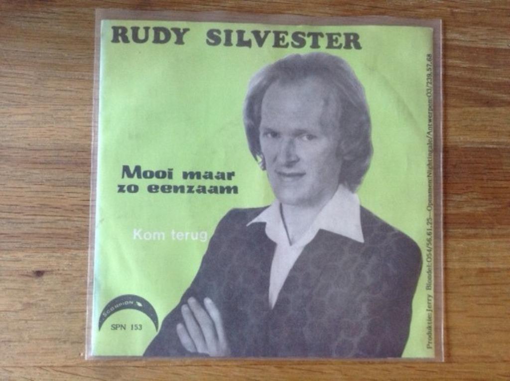 single rudy silvester, Cd's en Dvd's, Vinyl Singles, Nederlandstalig, Ophalen of Verzenden