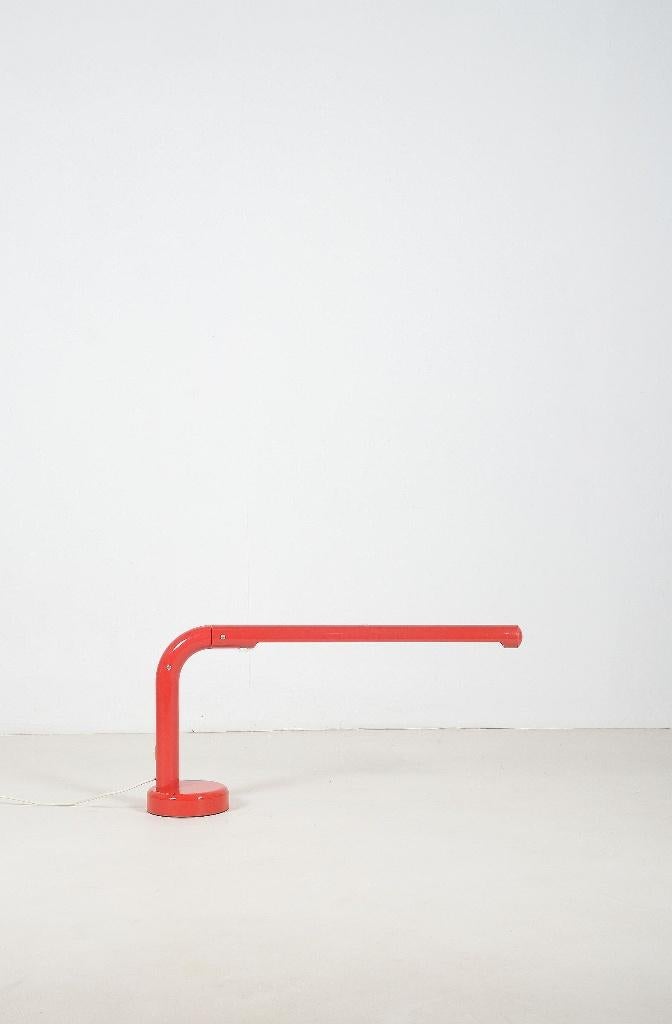Tube bureaulamp door Anders Pehrson voor Atelje Lyktan, '70, Ophalen of Verzenden, Zo goed als nieuw, Kunststof