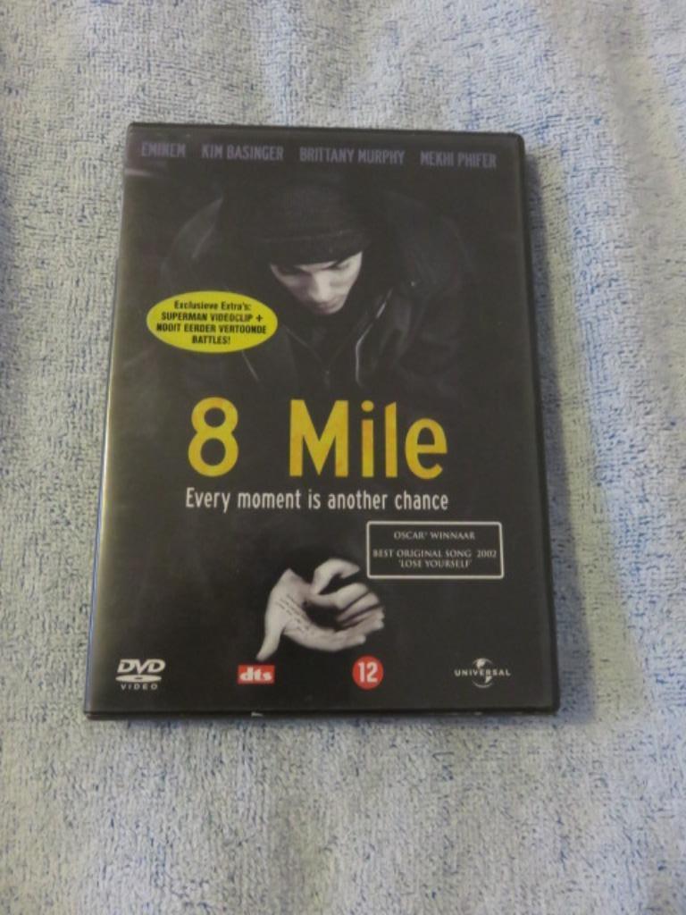 DVD : 8 Mile -- Drama -- Eminem - Basinger, À partir de 12 ans, Enlèvement ou Envoi, Utilisé