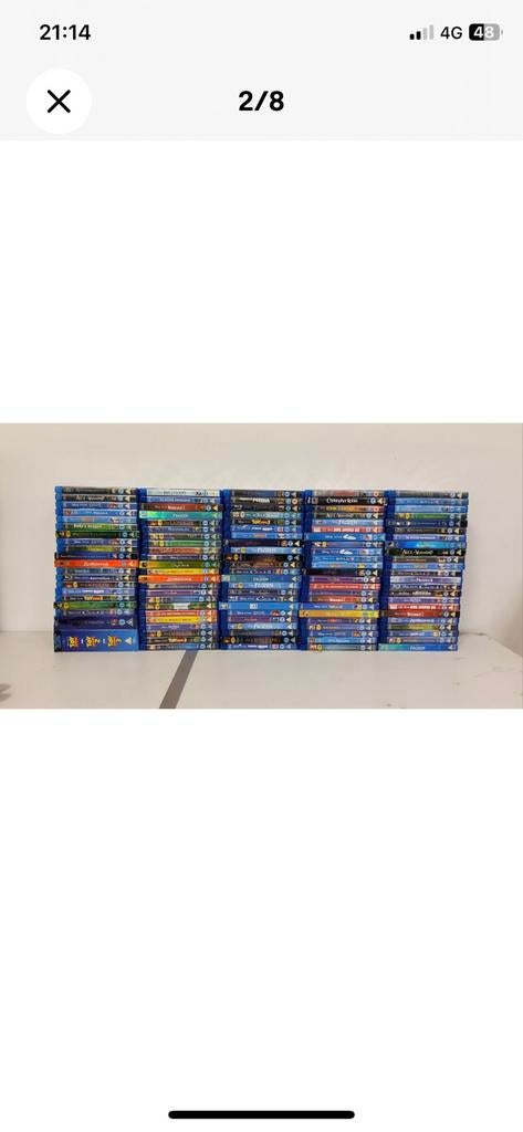 Lot 105 Blu Ray Disney alleen in het Engels!!, Cd's en Dvd's, Ophalen of Verzenden, Gebruikt, Kinderen en Jeugd