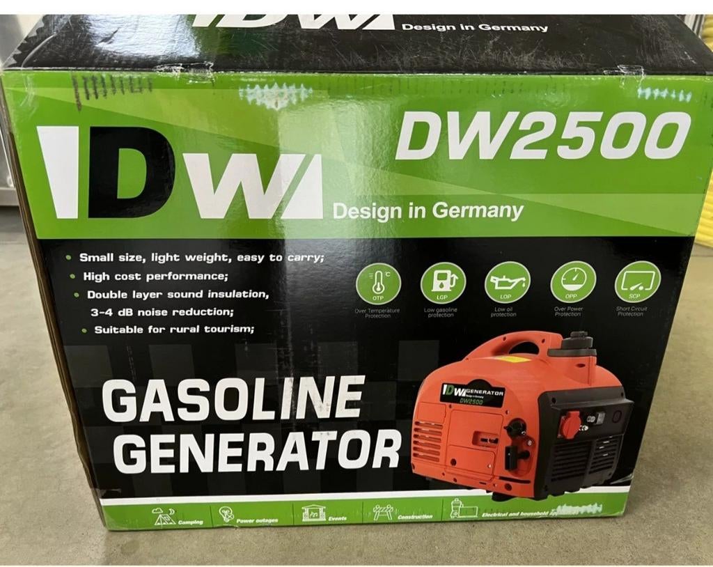 Inverter generator DW2500W, Ophalen of Verzenden, Nieuw