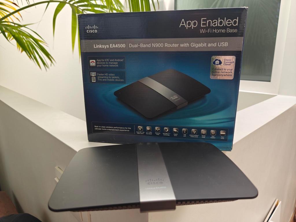 Linksys EA4500 router, Enlèvement, Comme neuf, Routeur, Cisco