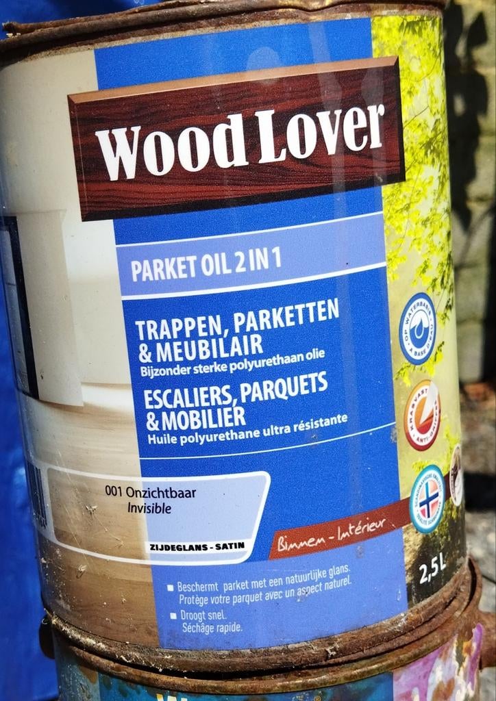 Woodlover vernis  hout *gratis aankoop 100 delig schilderset, Ophalen, Overige kleuren, Zo goed als nieuw, Lak