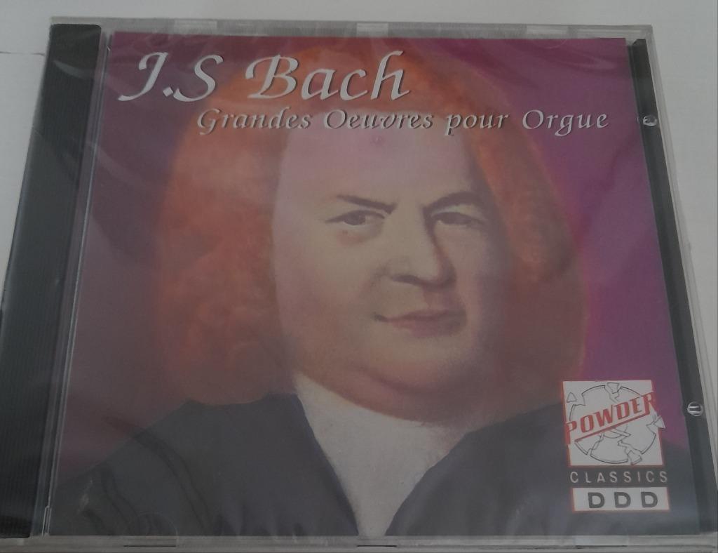 CD J.S. Bach - Grandes oeuvres orgue, 61min, NEUF SCELLÉ, Baroque, Enlèvement ou Envoi, Avec livret, Musique de chambre