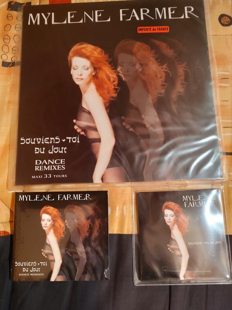 Mylène Farmer - Souviens-toi du jour (3 pièces), Ophalen, Nieuw in verpakking, Single