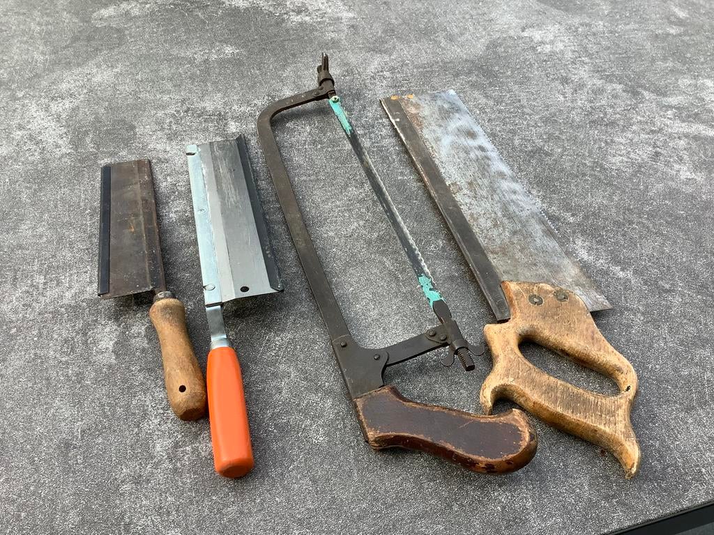 LOT DE SCIES A METAUX ET BOIS, Enlèvement, Utilisé