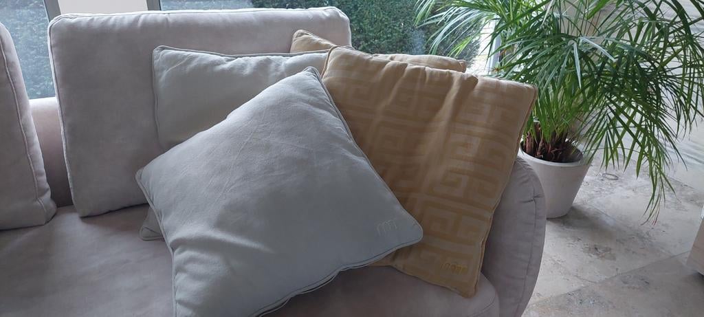 Design kussens voor in de zetel binnen of buiten, Huis en Inrichting, Woonaccessoires | Kussens, Ophalen of Verzenden, Gebruikt