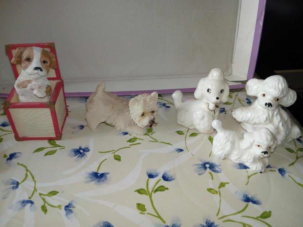 5 miniatuur honden, Verzamelen, Ophalen of Verzenden, Zo goed als nieuw