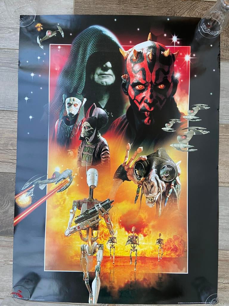 Star Wars poster Darth Maul, Enlèvement ou Envoi, Utilisé