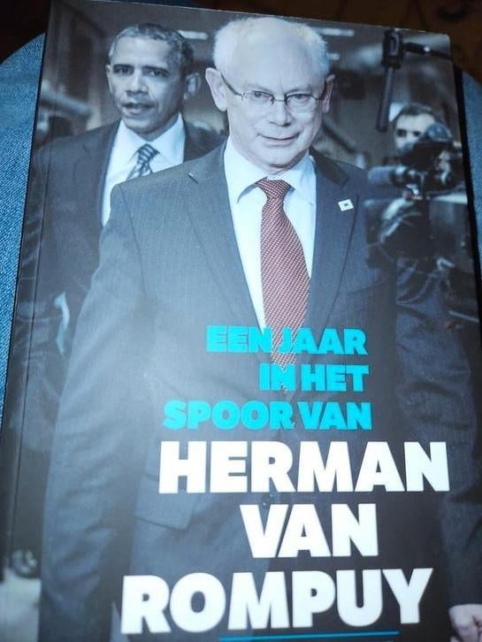 Bart Aerts - In het spoor van Herman Van Rompuy, Boeken, Politiek en Maatschappij, Zo goed als nieuw, Ophalen of Verzenden