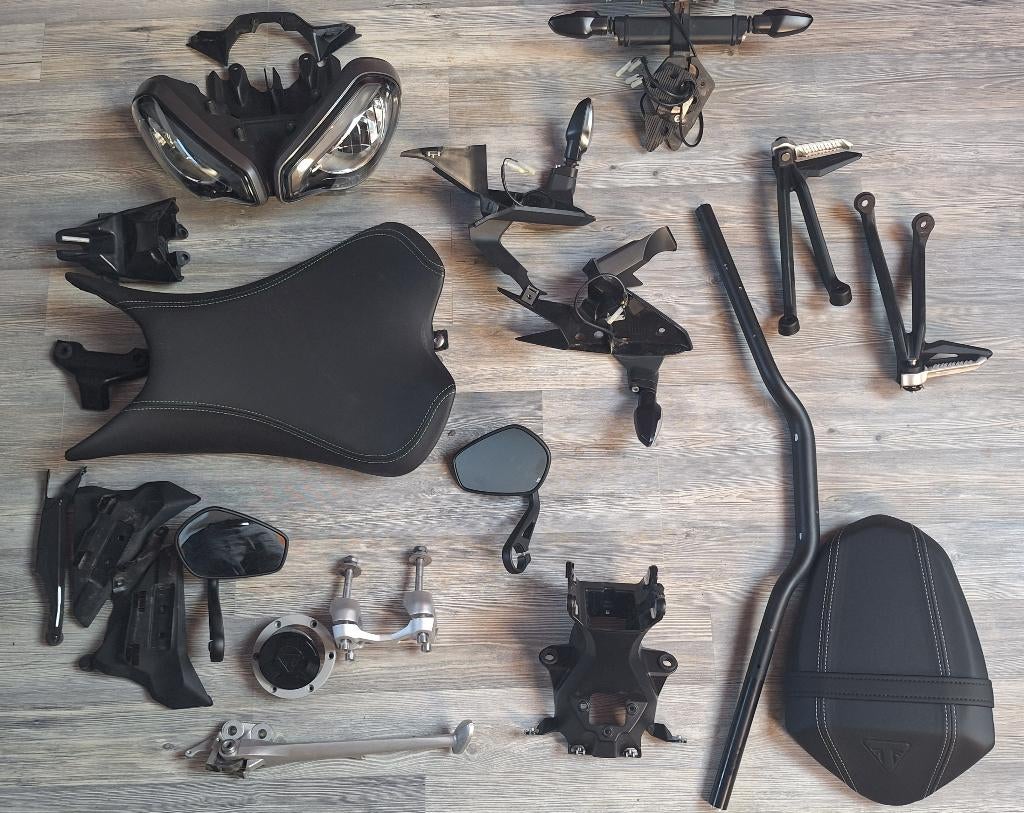 Onderdelen Triumph Street Triple 765RS 2024, Motoren, Ophalen, Gebruikt