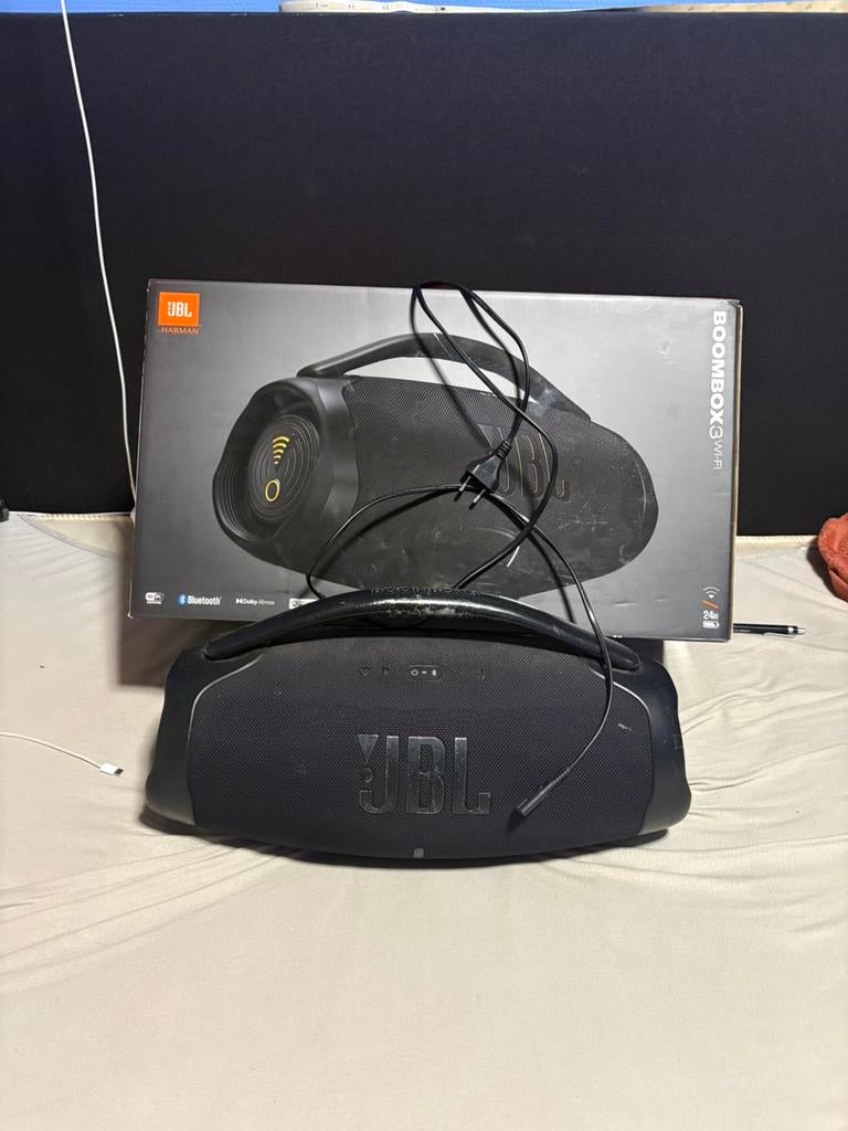 Jbl boombox 3 wi-fi, Ophalen, Gebruikt, 60 tot 120 watt, JBL
