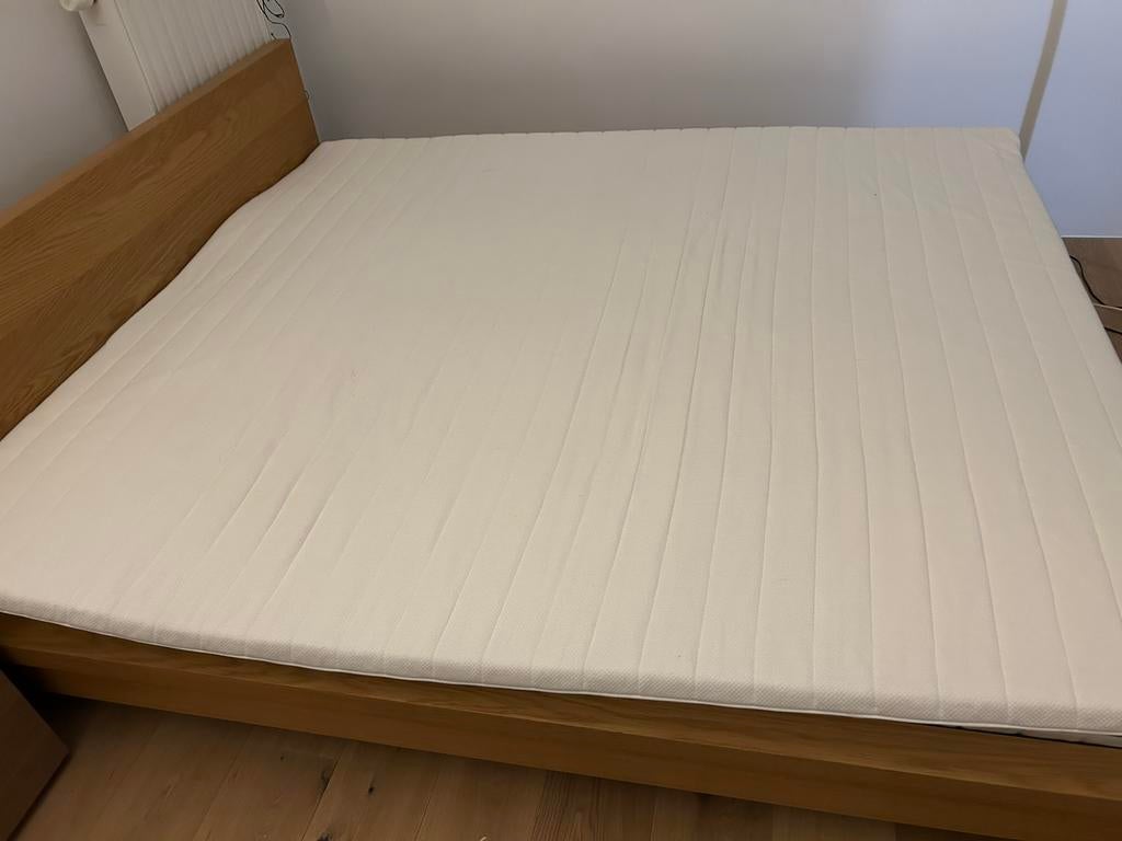 Dekmatras ikea Sultan Tjöme 180 x 200, Huis en Inrichting, Slaapkamer | Matrassen en Bedbodems, Zo goed als nieuw, Matras, 180 cm