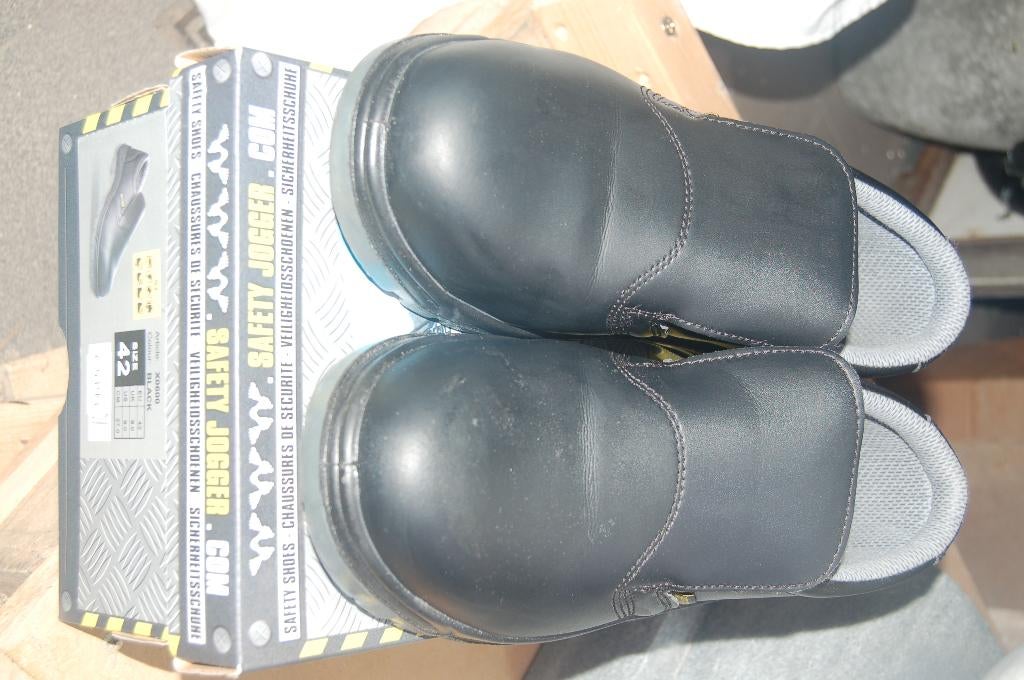 Keuken veiligheidschoenen zwart leder maat 42-43 NIEUW, Ophalen of Verzenden, Nieuw