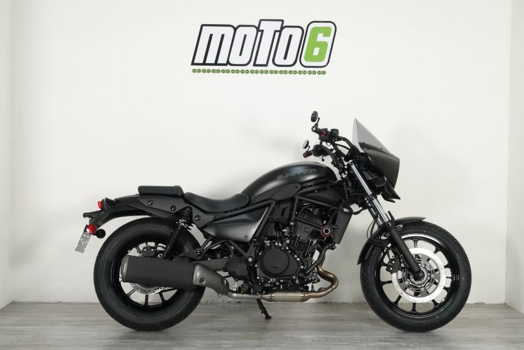 Kawasaki Eliminator 500 uniek Custom, 2 cilinders, Kawasaki, Chopper, Bedrijf