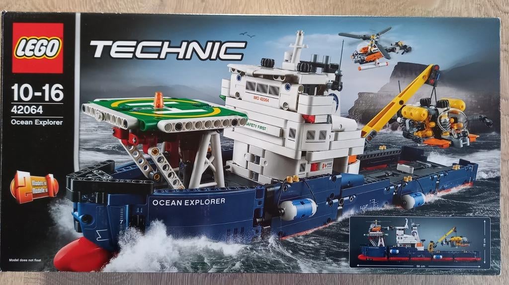 Lego Technic 42064 Ocean Explorer, Ophalen, Gebruikt, Complete set, Lego