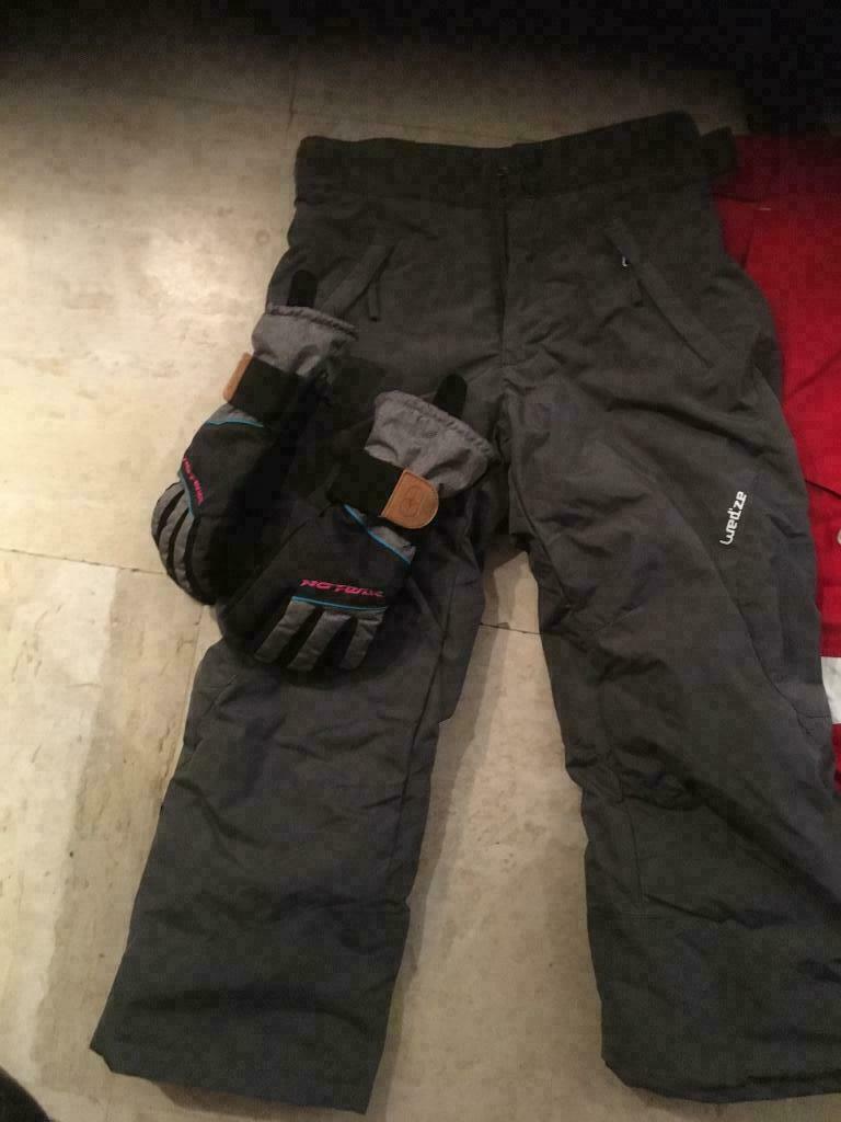 SKI broeken , handsch.longsleeve/SKI pantalons gants 128 135, Ophalen of Verzenden, Nieuw, Ski, Kleding