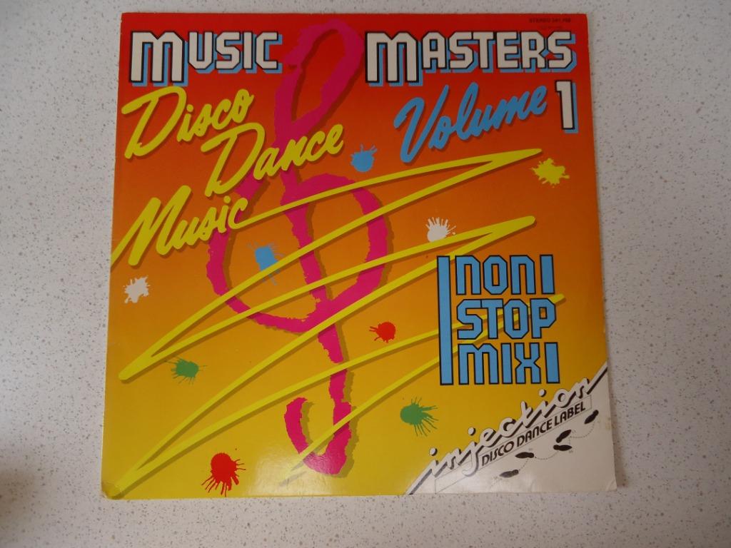LP "Music Masters" Disco Dance Music Volume 1anno 1984., Enlèvement ou Envoi, Utilisé, 12 pouces