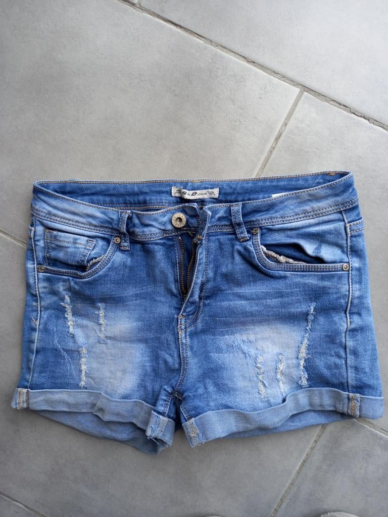 Jeans short, maat 40, L, SD jeans, Kleding | Dames, Ophalen, Gedragen