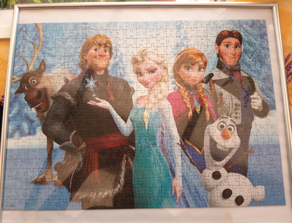 Disney Frozen (Kaders met puzzels), Ophalen, Zo goed als nieuw