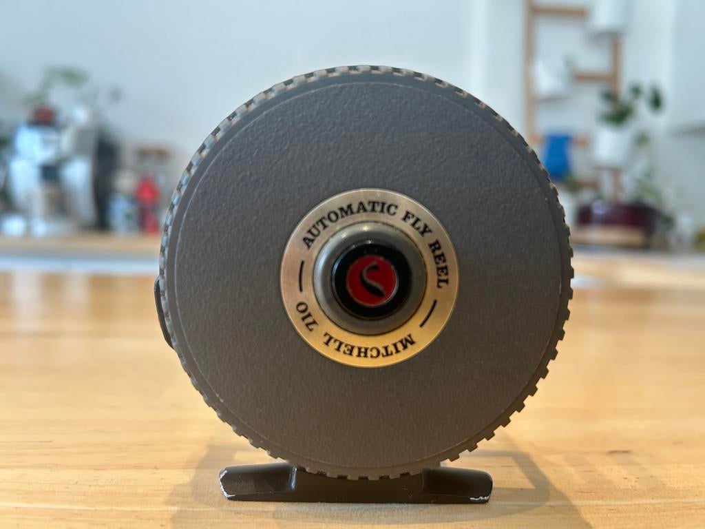 Mitchell 710 Automatic fly reel, Watersport en Boten, Hengelsport | Algemeen, Ophalen, Gebruikt