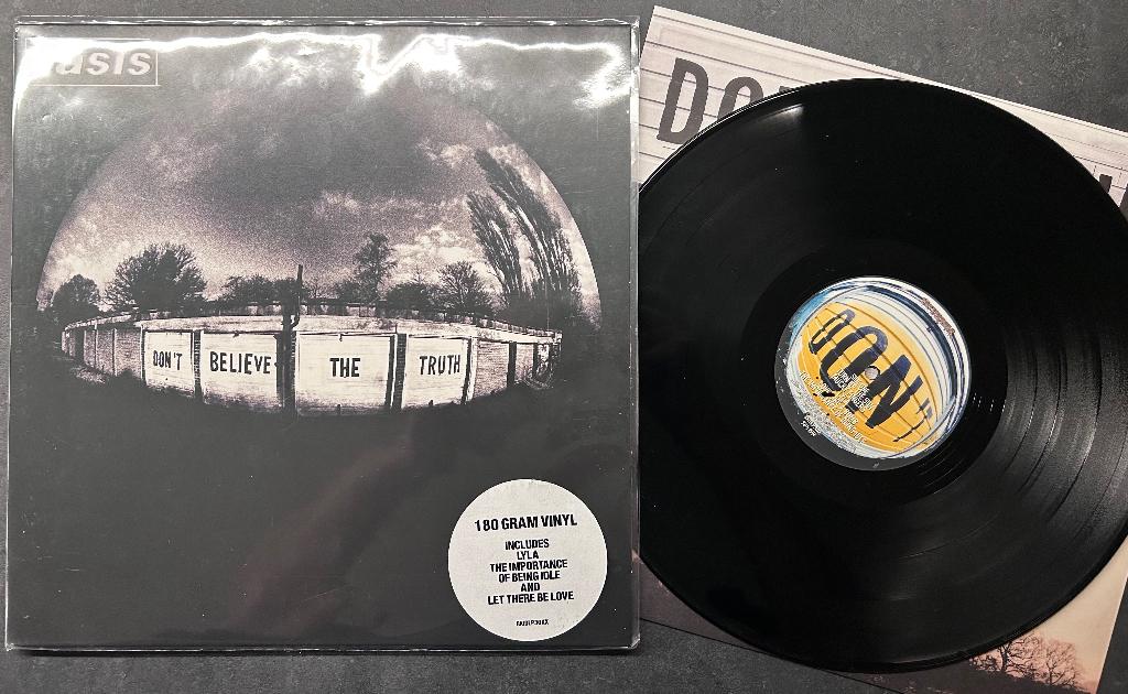 OASIS - Don't believe the truth ( LP; NMINT ), Verzenden, Zo goed als nieuw, 12 inch, Poprock