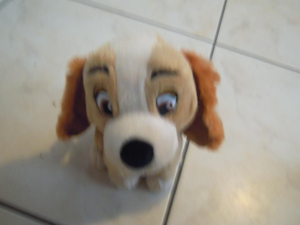 knuffel disney of nicotoy  ladyvan lady en de vagebond (doos, Ophalen of Verzenden, Nieuw