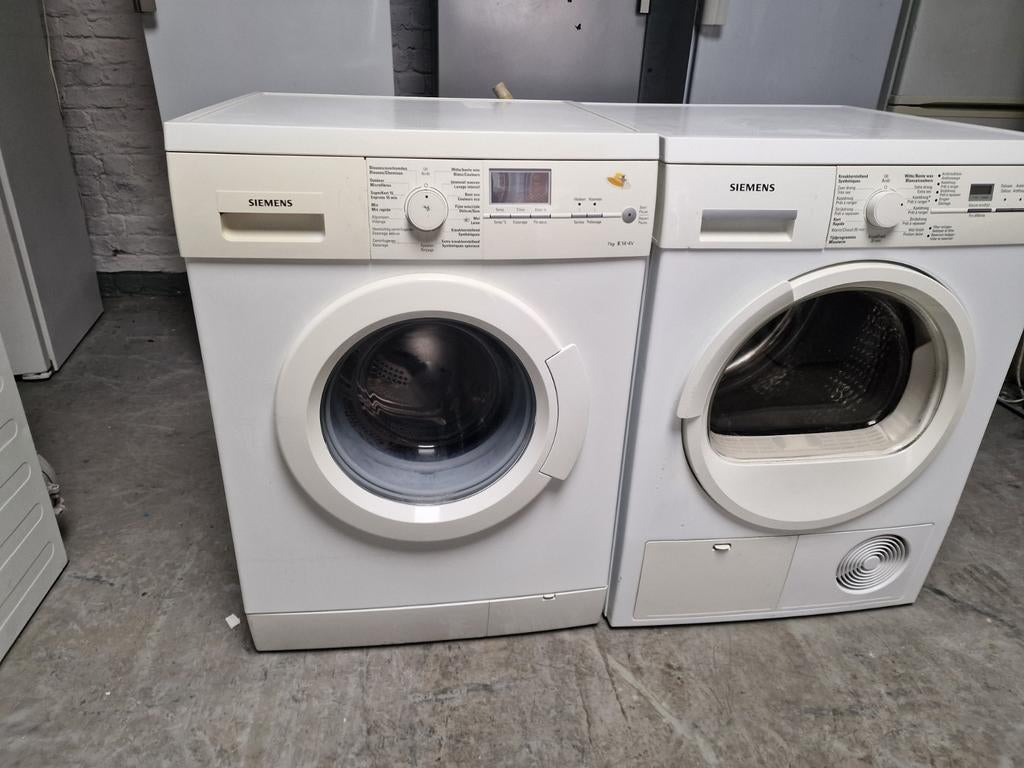 Lave linge ett sèche linge Siemens fonctionne très bien, Enlèvement ou Envoi