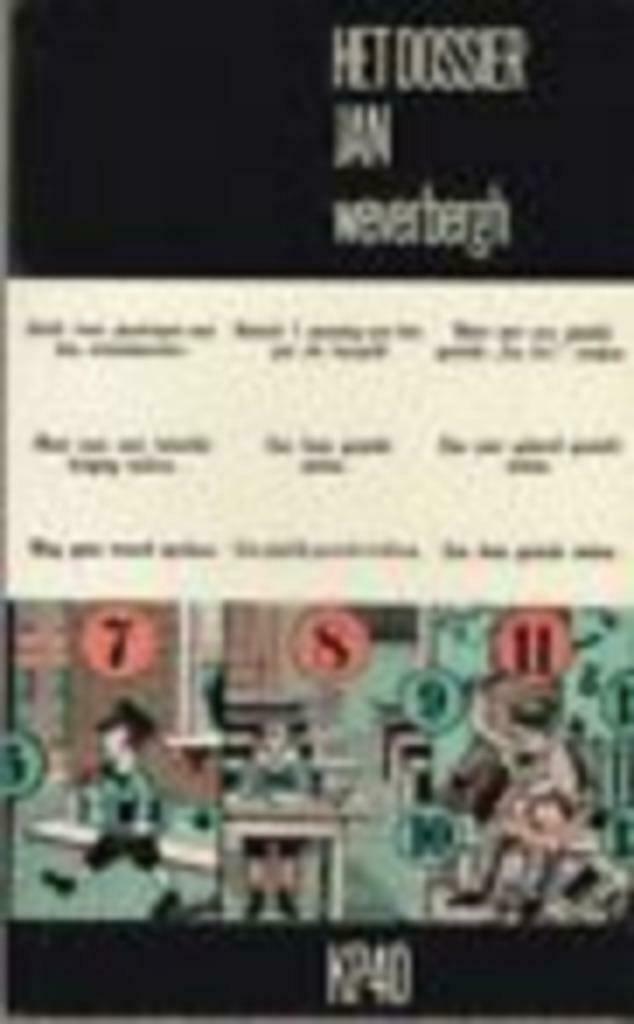 Weverbergh, Het dossier Jan., Enlèvement ou Envoi, Comme neuf, Société