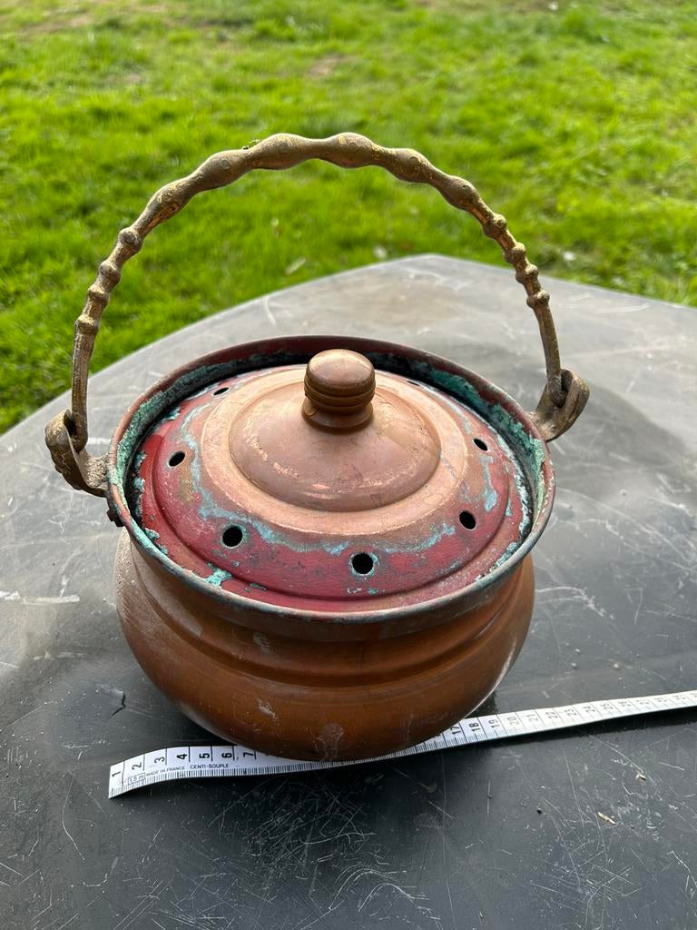 Casserole cuivre, Antiquités & Art, Enlèvement, Cuivre