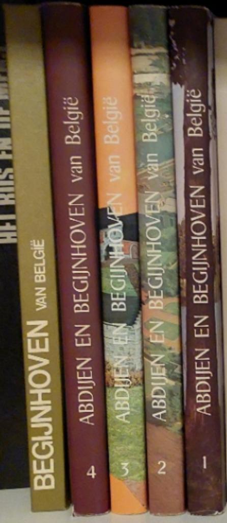 abdijen en begijnhoven ; artis historia 5 delen, Boeken, Ophalen, Zo goed als nieuw, Plaatjesalbum
