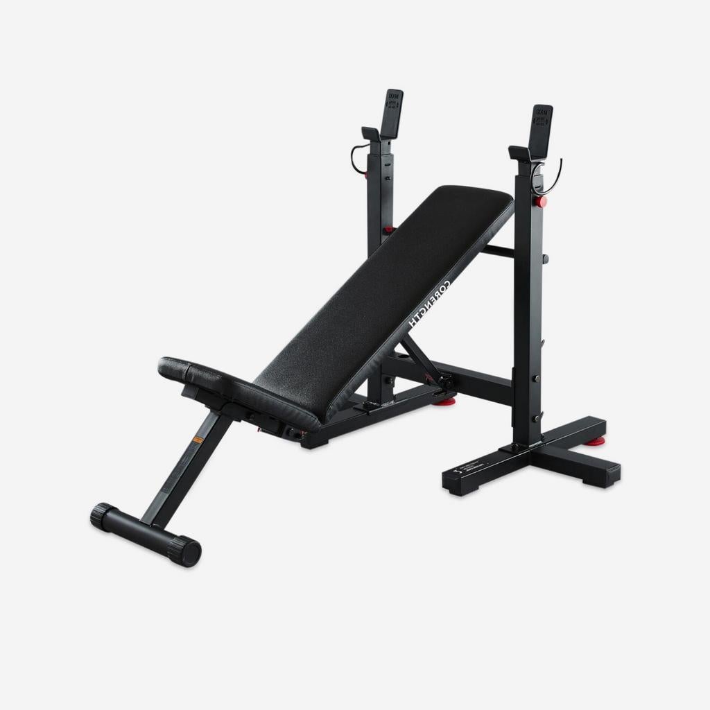 Banc musculation corength - inclinable bench press fold, Enlèvement, Comme neuf, Pectoraux, Banc d'exercice